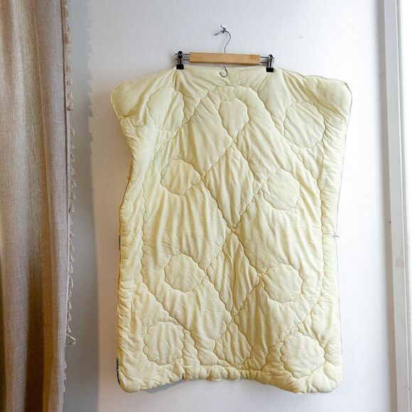 VINTAGE DISNEY Peter Pan Quilted Baby Blanket/Bunting Sleeping Bag Crib - Picture 3 of 9